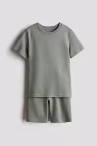 ست بالا و پایین مردانه مجموعه 2 قطعه T SHIRT SHORTS H&M