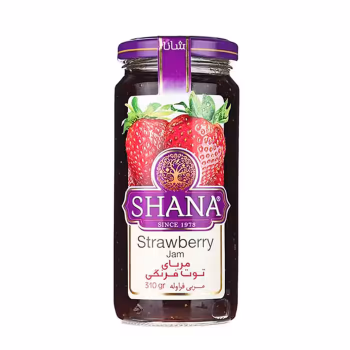 مربا توت فرنگی شانا 310 گرمی