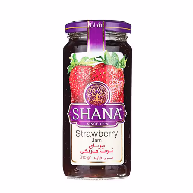 مربا توت فرنگی شانا 310 گرمی