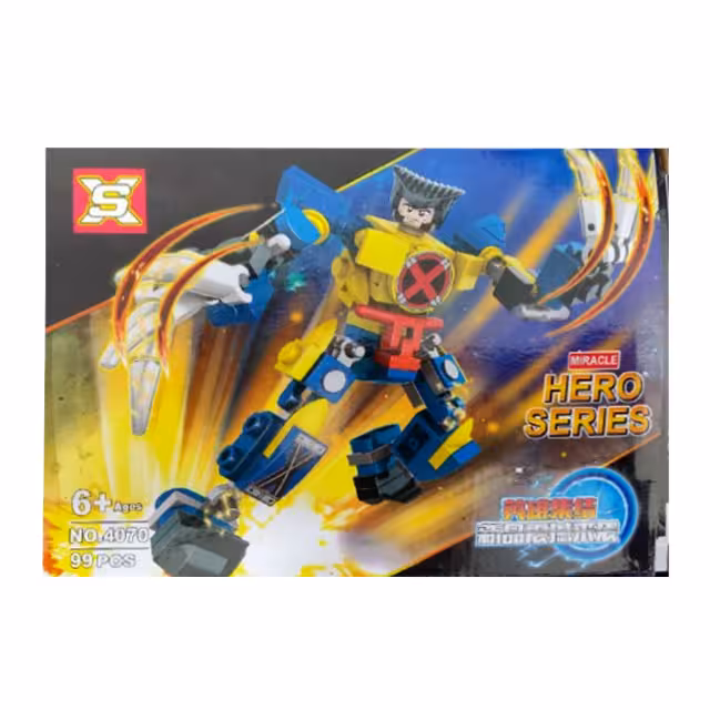 ساختنی لگو سوپر هیرو مدل NO.4070