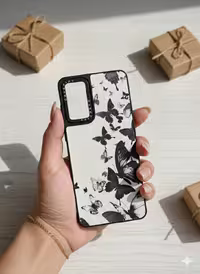 قاب طرح دار کبریتی شیائومی Note 12 pro 4g طرح پروانه