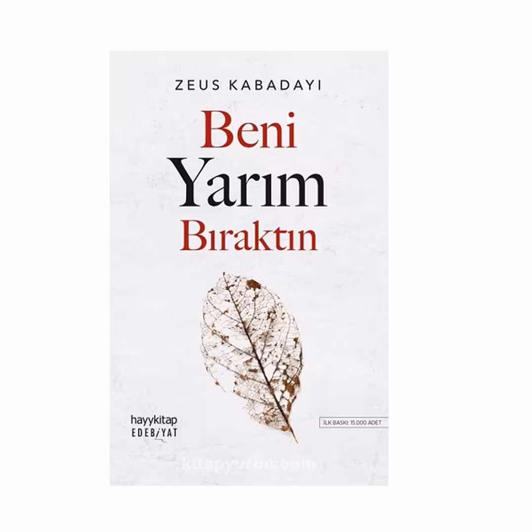 کتاب Beni Yarim Biraktin نوشته Zeus Kabadayi