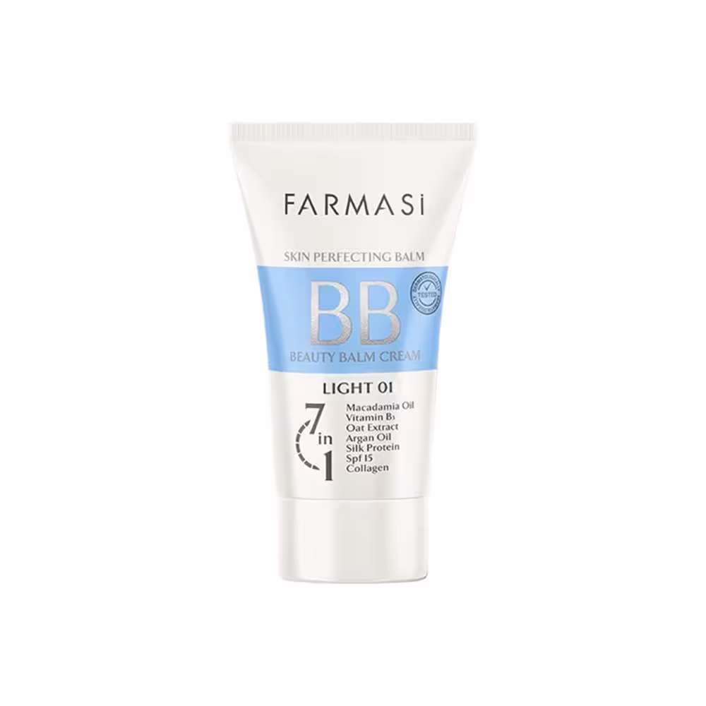 بی بی کرم 7 در 1 فارماسی SPF15 رنگ LIGHT 01 حجم 50 میل