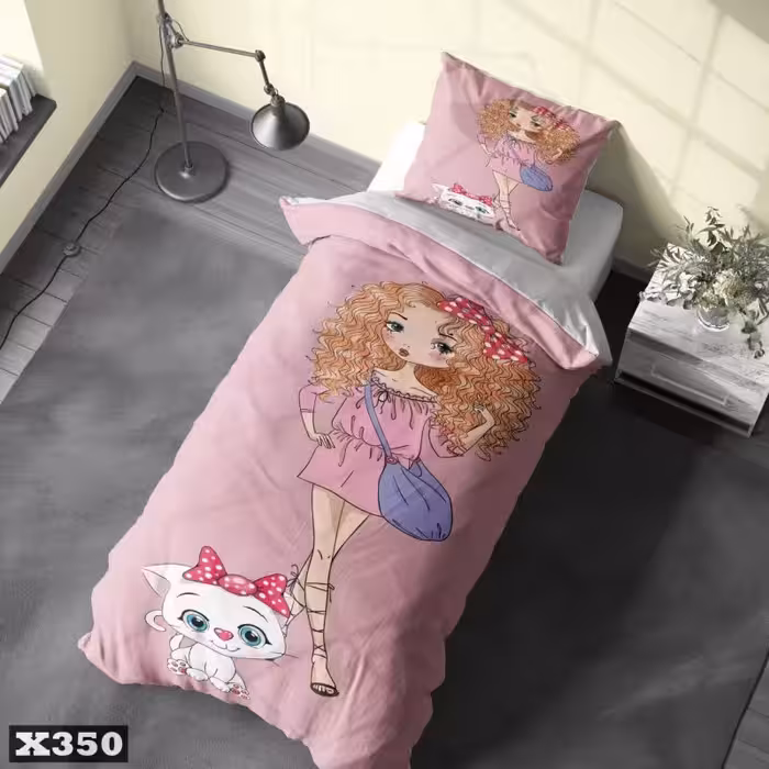 روتختی سه بعدی طرح دخترانه