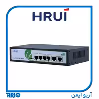 سوییچ POE شبکه 4 پورت HRUI HR902-AF-42N