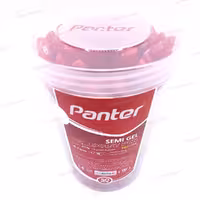 خودکار سمی ژل قرمز پنتر 0.7 Panter SGP-102 لیوان 50 عددی