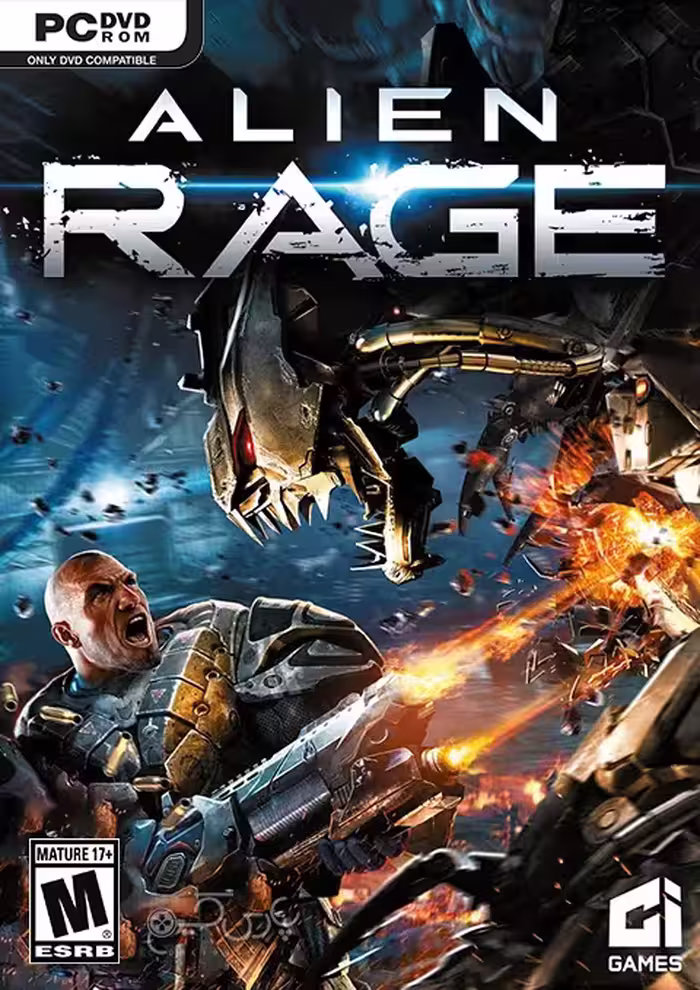 بازی کامپیوتر alien rage لوح زرین