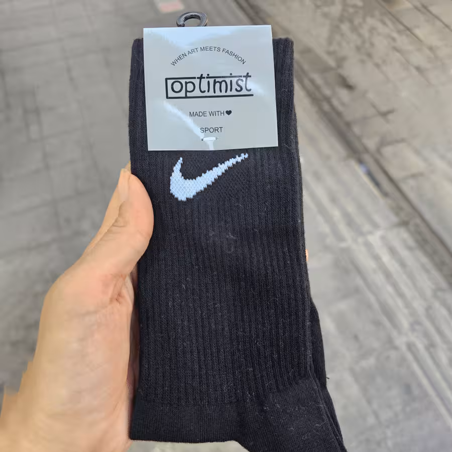 جوراب فانتزی طرح نایک کد 19