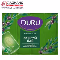 صابون دورو زیتون مدل DURU NATURAL OLIVE وزن 150 گرم بسته 4 عددی