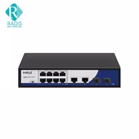 سوییچ شبکه 8 پورت HRUI مدل HR900-AFG-822NS