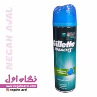 ژل اصلاح Match3 Sensitive ژیلت حجم 200 میلی لیتر