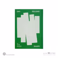 دفترکاغذ سفید و رنگی(بی خط) جلد سخت 15*21 همین سری DAY RECORD