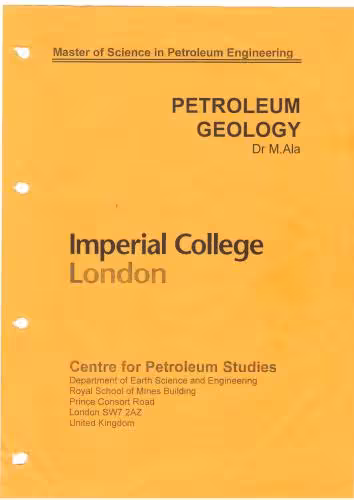 خرید و دانلود نسخه کامل کتاب Petroleum Geology. Log interpretation course