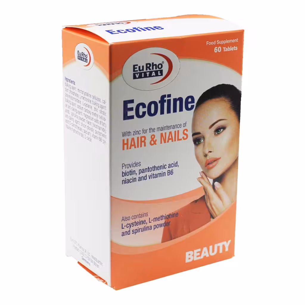 قرص اکوفاین یوروویتال 60 عددی