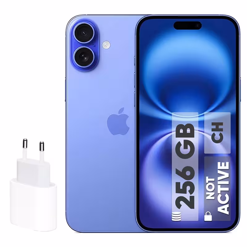 گوشی موبایل اپل مدل iPhone 16 CH دو سیم کارت ظرفیت 256 گیگابایت و رم 8 گیگابایت - به همراه شارژر