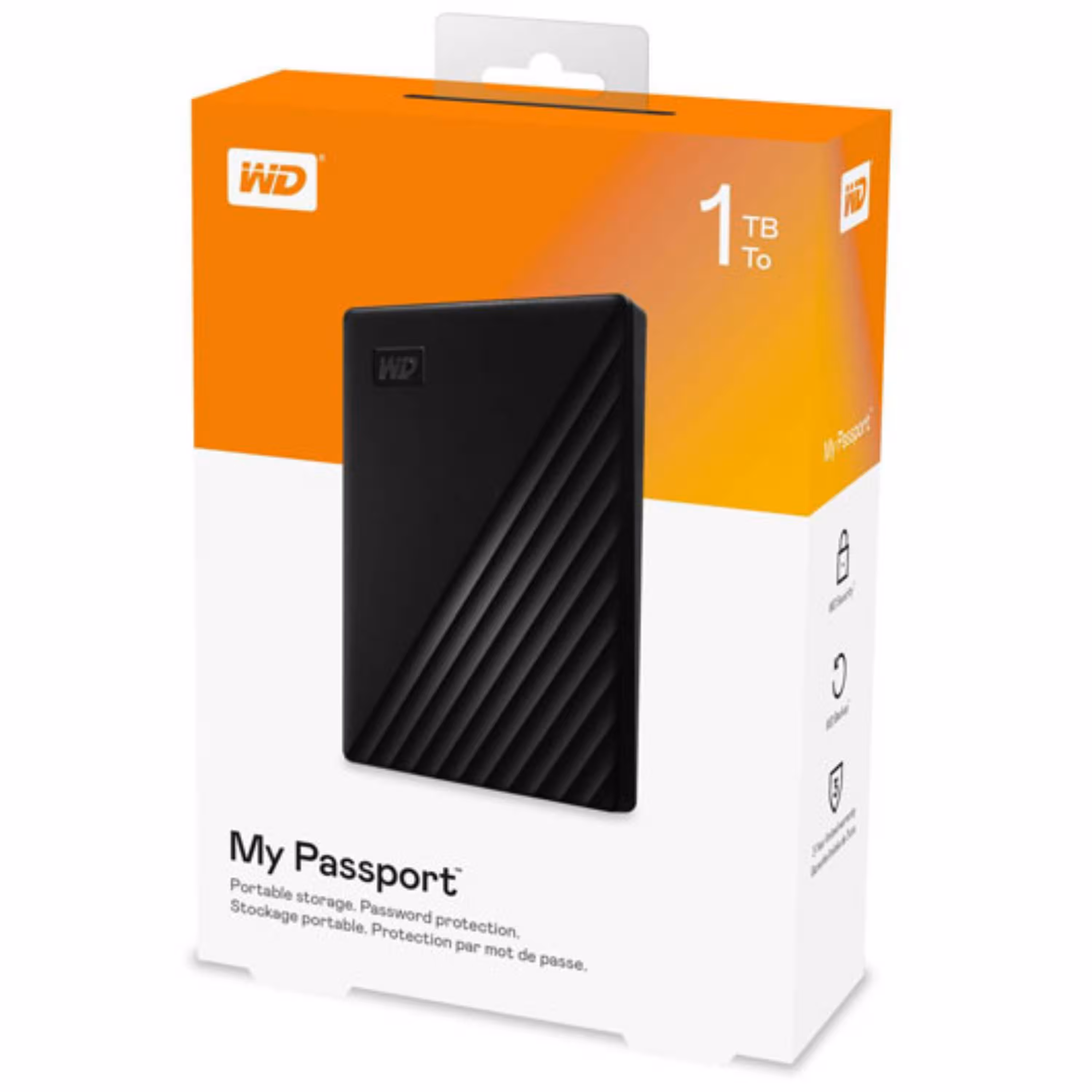 هارد اکسترنال 1TB My Passport وسترن با گارانتی 24 ماهه