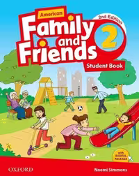 کتاب امریکن فمیلی اند فرندز دو American Family and Friends 2nd 2 SB WB CD DVD