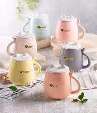 ماگ طرح گربه رنگی RK