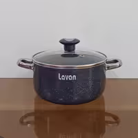قابلمه گرانیتی سایز 20 لاوان مدل تیتان طوسی با ارسال رایگان