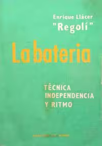 کتاب آموزش درام Enrique Llacer Regoli