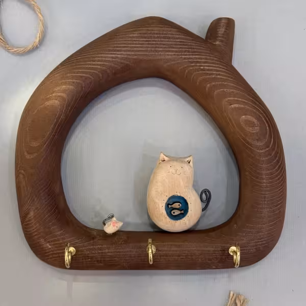 جاکلیدی بچه گربه و موش طرح چهار