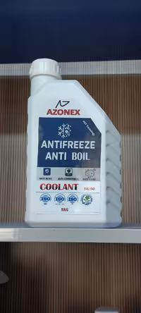 ضدیخ و ضدجوش آزونکس مدل COOLANT حجم 1 لیتر کارتن 16 عددی
