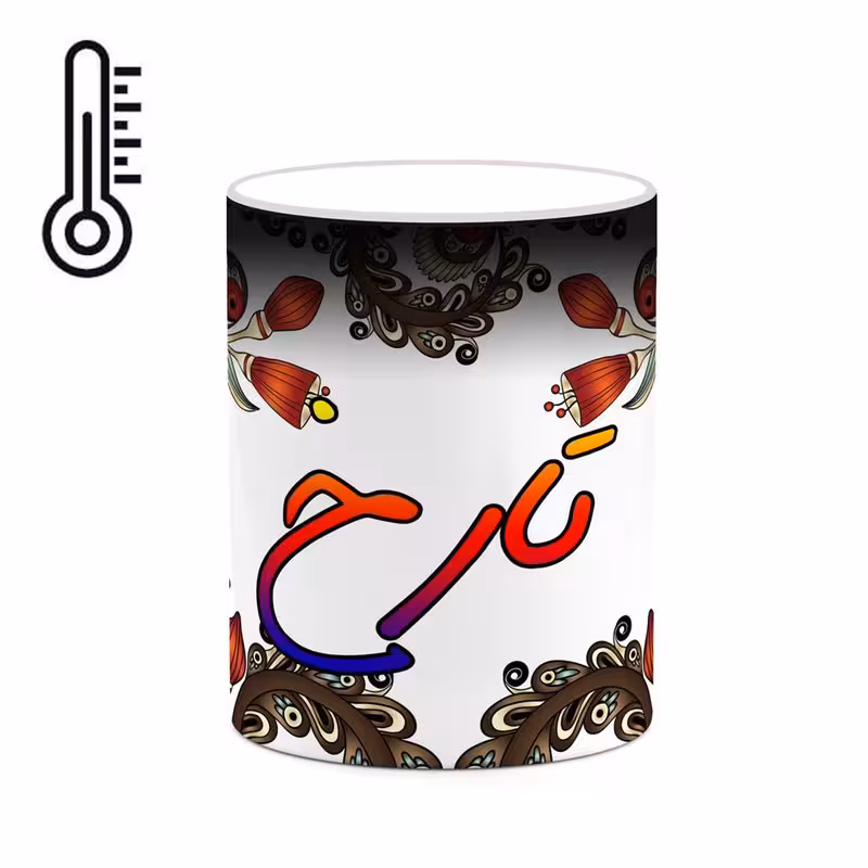 خرید ماگ-لیوان حرارتی   اسم تارخ  سنتی گل و بته کد mgh44517
