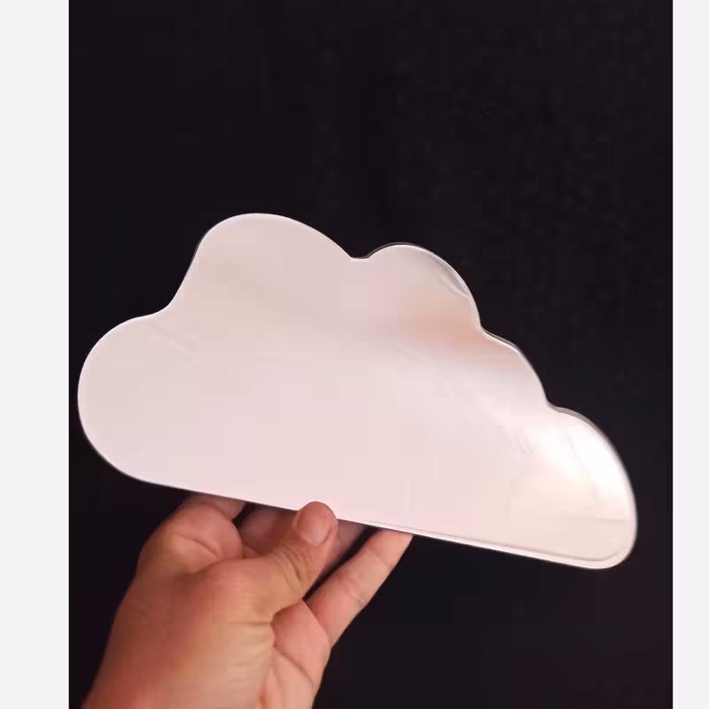 آینه پلکسی مدل ابر ، اینه پلکسی طرح ابر ، پلکسی آینه ای طرح ابر ، پلکسی اینه ای مدل ابر