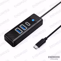 هاب 3 پورت USB-C اوریکو مدل PWC2U-C3-015-BK