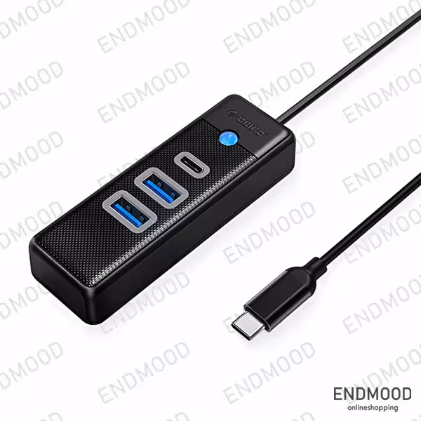 هاب 3 پورت USB-C اوریکو مدل PWC2U-C3-015-BK