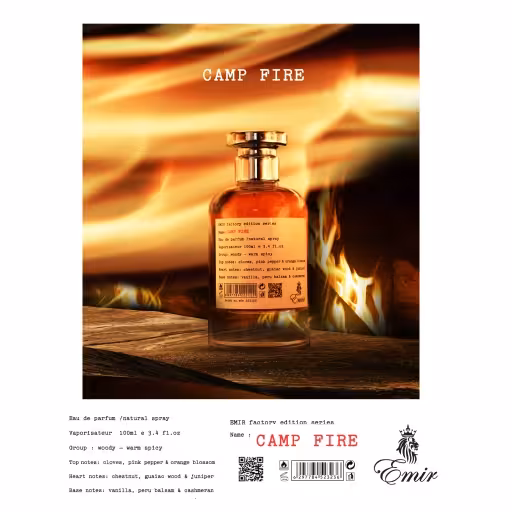 ادوپرفیوم FACTORY EDITION : CAMP FIRE  از برند paris corner