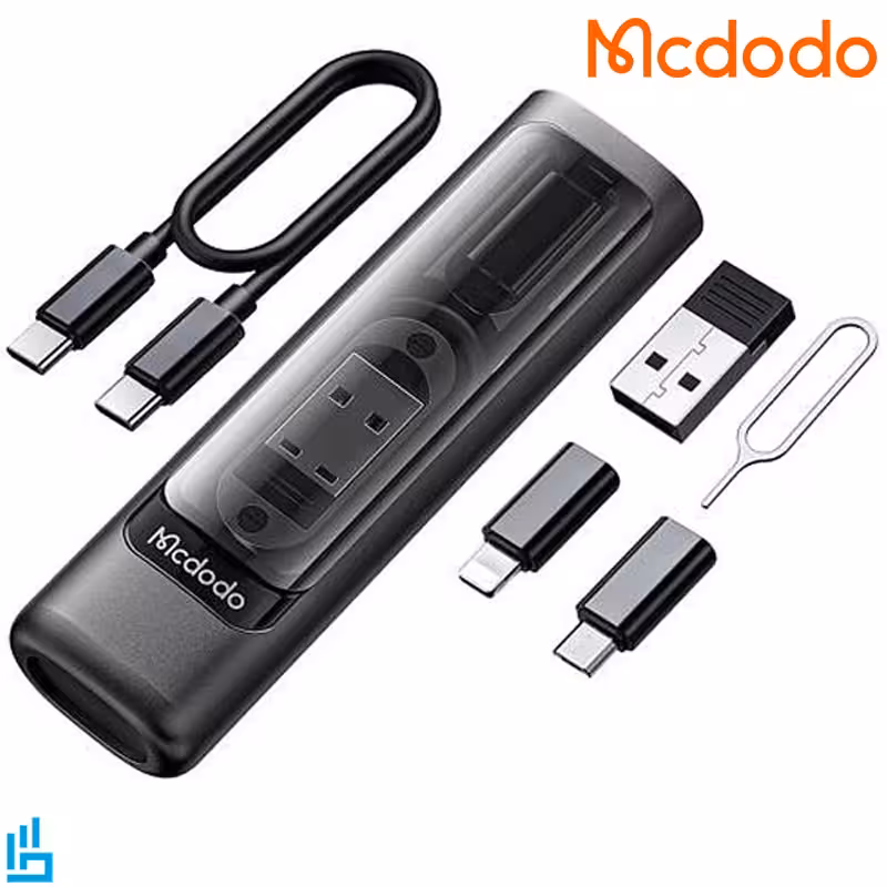 کابل تبدیل (چند منظوره) USB-C/USB به لایتنینگ/USB-C/MicroUSB مک دودو WF-1720 طول 30 سانتی متر