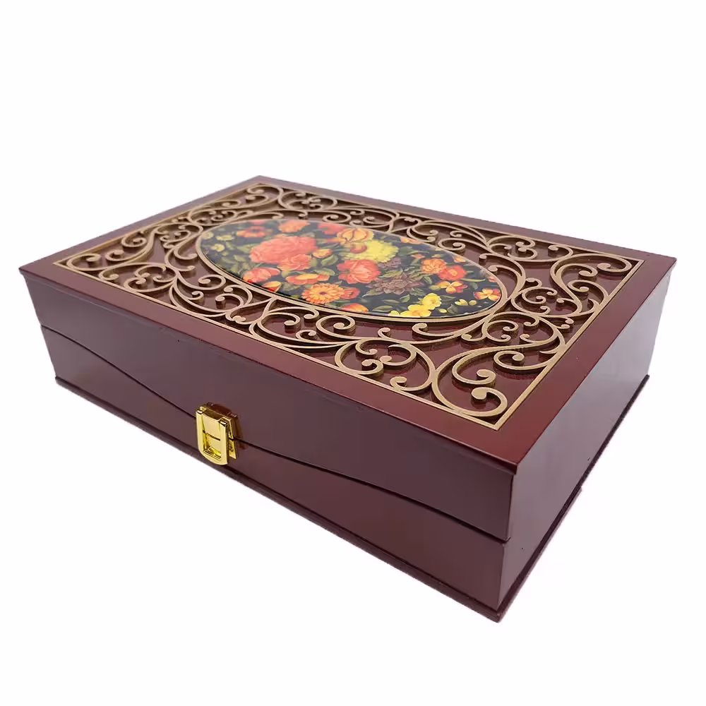 جعبه چوبی پک تبلیغات چوگان کد BW5514