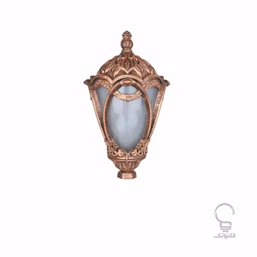 چراغ سر لوله ای مدل مهرگان تکشیدفام