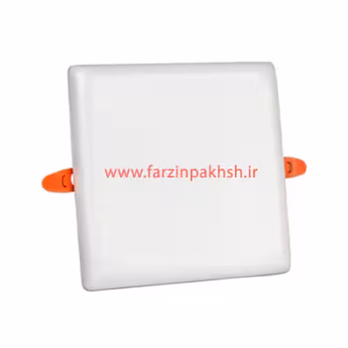 چراغ پنلی فول لایت فنر متحرک SMD توکار 24 وات مربع پرتو درخشان (GCC)