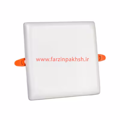 چراغ پنلی فول لایت فنر متحرک SMD توکار 24 وات مربع پرتو درخشان (GCC)