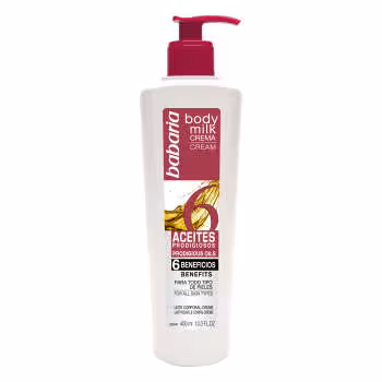 شیر بدن باباریا مدل مغذی و تقویت کننده پوست حجم 75 میلی لیتر