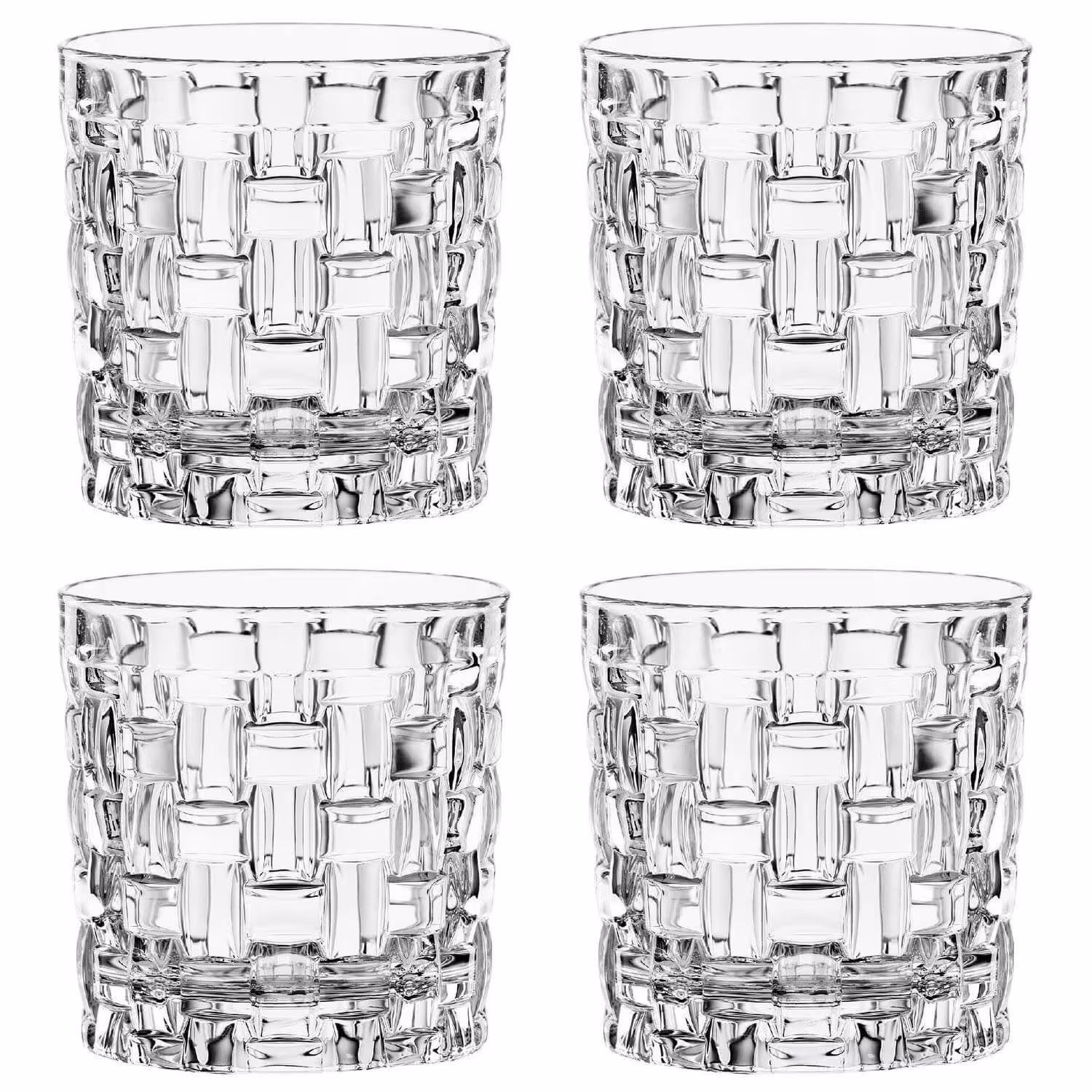 لیوان 4 پارچه ناخمن مدل Nachtmann Whiskey Glass Bossa Nova