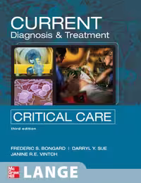 خرید و دانلود نسخه کامل کتاب CURRENT Diagnosis and Treatment Critical Care, Third Edition