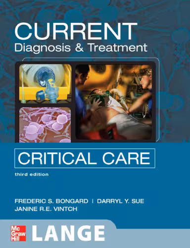 خرید و دانلود نسخه کامل کتاب CURRENT Diagnosis and Treatment Critical Care, Third Edition
