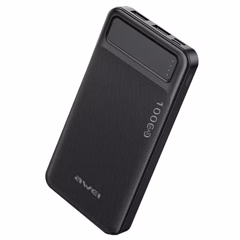 پاوربانک اوی مدل Awei P5K با ظرفیت 10000 میلی آمپر ساعت