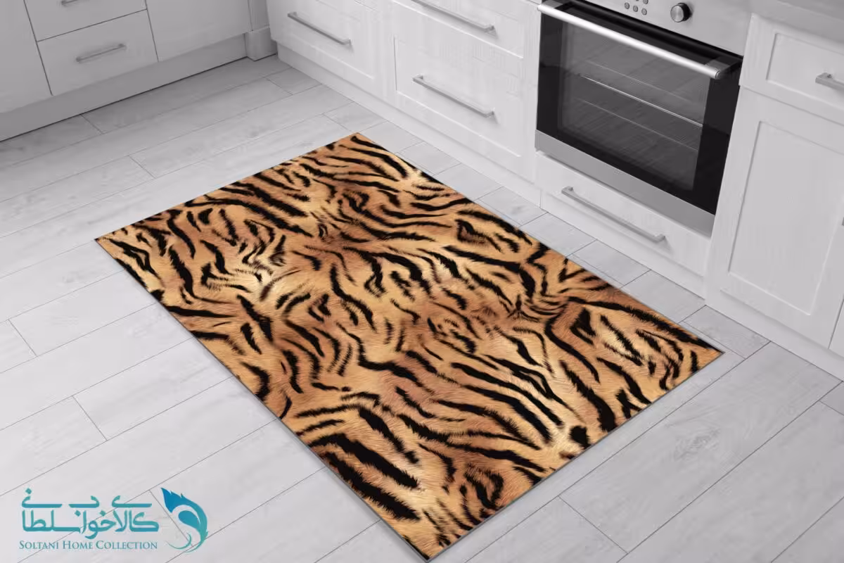 فرشینه آشپزخانه طرح ببری کد FR1565