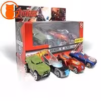 ست 4 عددی ماکت هات ویلز مدل انتقام جویان مقیاس 1/64