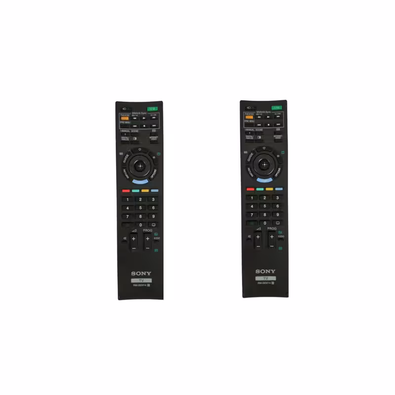 ریموت کنترل تلویزیون سونی مدل RM-GD014 مجموعه 2 عددی
