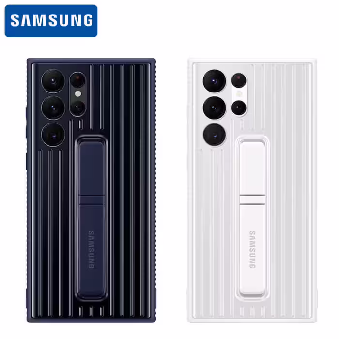 قاب محافظ استند اصلی سامسونگ Galaxy S22 Ultra Protective Standing Cover
