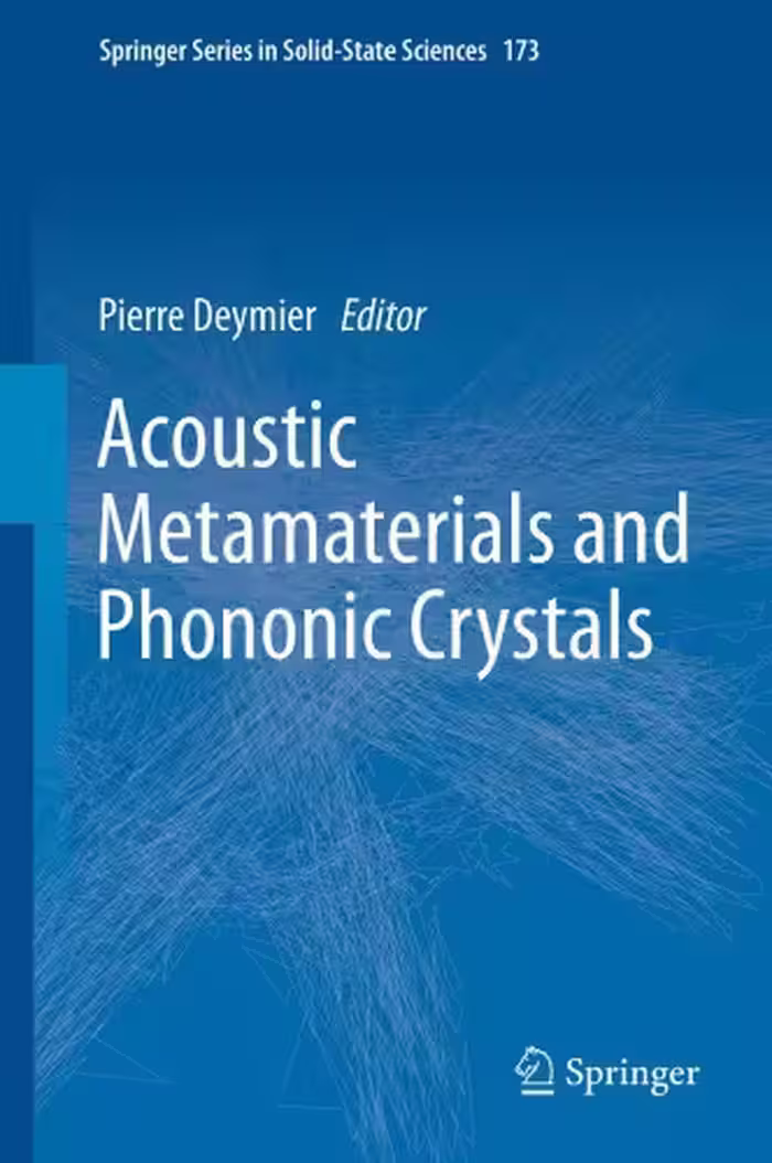 خرید و دانلود نسخه کامل کتاب Acoustic Metamaterials and Phononic Crystals