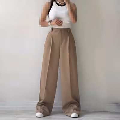 شلوار بگ پشمی زنانه