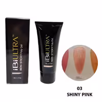 پلی ژل بدون کلینزر آی بی آی شماره 03 Shiny Pink