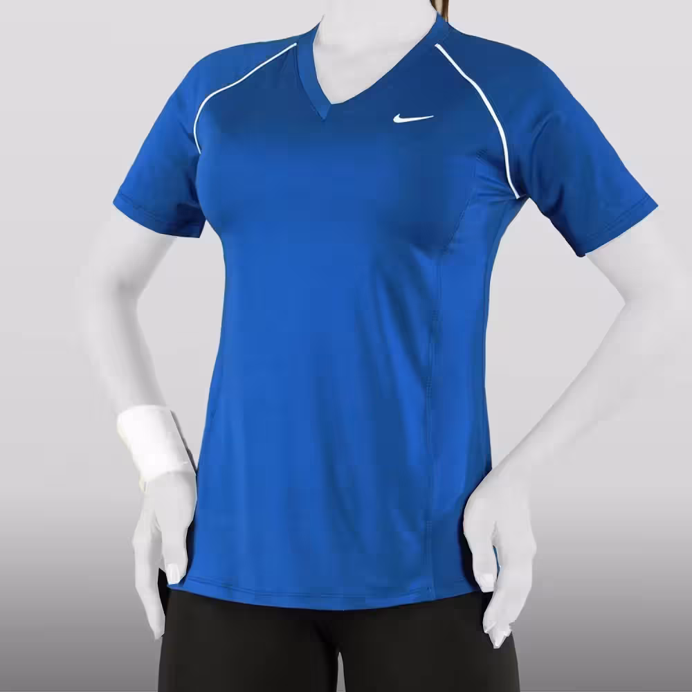 تیشرت ورزشی زنانه نایک یقه هفت TN-M36