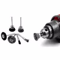 فرچه و سنگ مینیاتوری بلید کات مدل jt-12 مجموعه 12 عددی